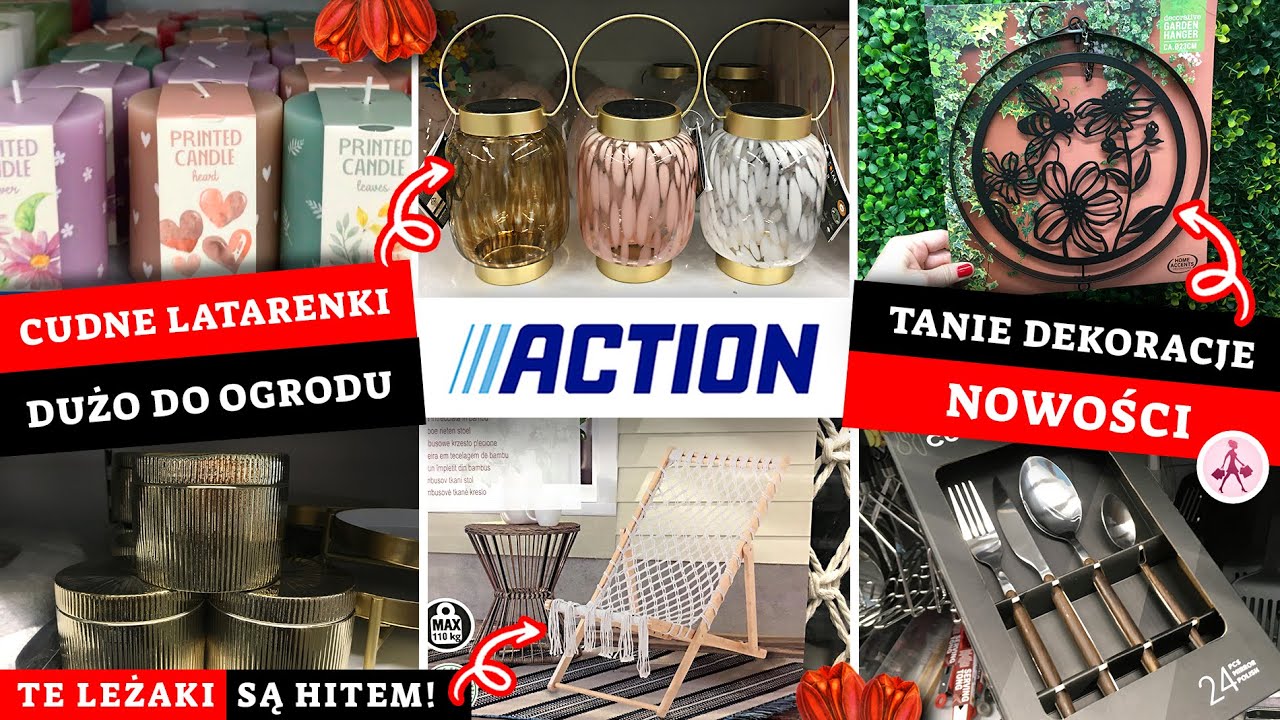 ACTION HIT LEŻAKI!!! 😱😱😱 SOLARNE LATARENKI! 😍 TANIE ZAWIESZKI NA BALKON 😍 NOWOŚCI! ❤️