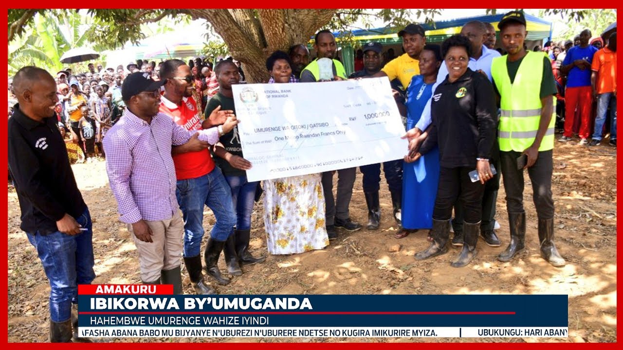 Umurenge wa Gitoki muri Gatsibo wahize indi mu gihugu mu bikorwa by'Umuganda