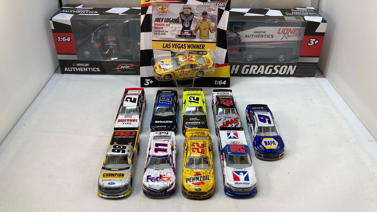 Review: 2021 NASCAR Authentics Raced Win Wave RW #2 1/64 Lionel Diecast