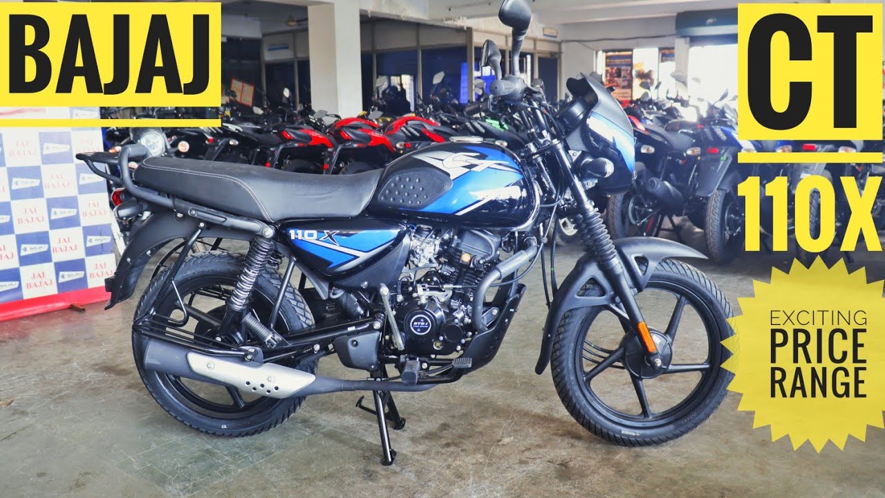 Bajaj CT110X | On-Road Price | Colors | Exhaust Sound