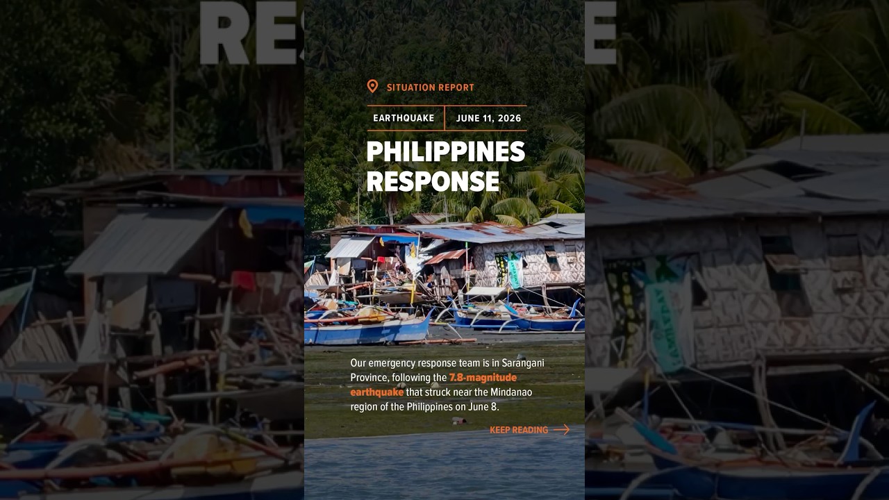 Philippines earthquake situation report #1 - June 11, 2026