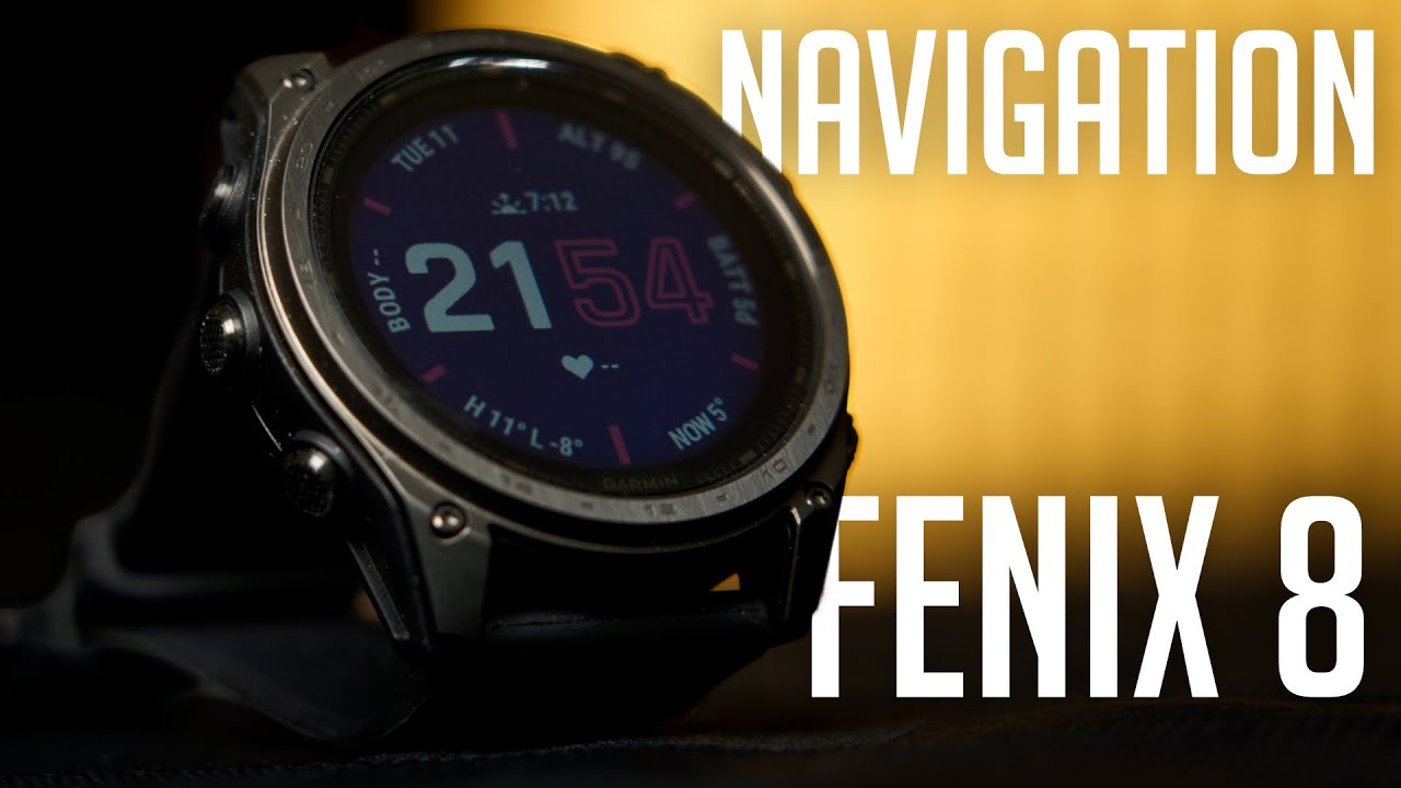 How to Use Garmin Fenix 8 Navigation Tools (Tactix 8 & Enduro 3)