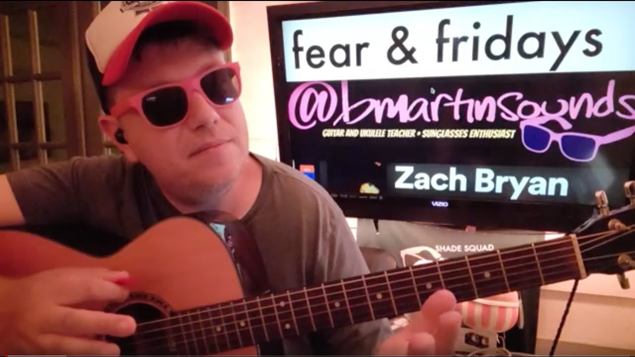 Fear and Fridays (poem) - Zach Bryan Guitar Tutorial (Beginner Lesson!)