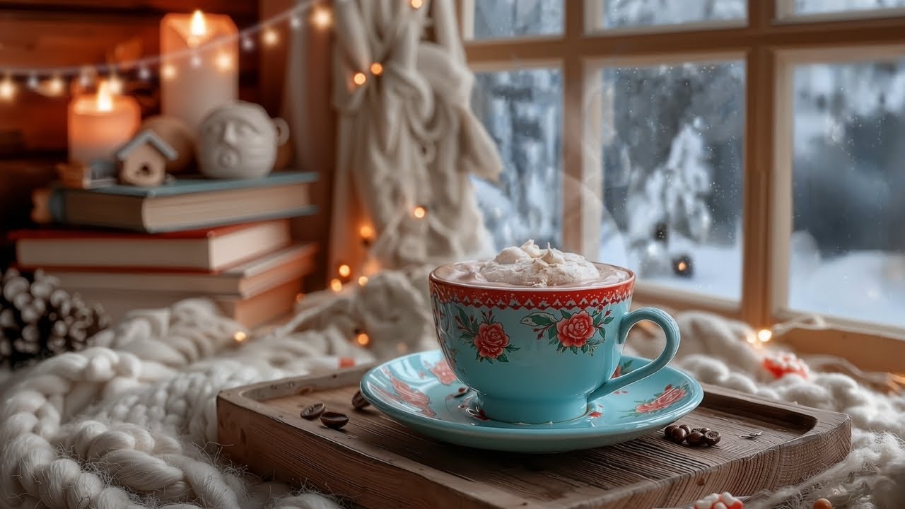 A Winter Coffee Shop Background Music to Help You Focus on Practising/Studying/Working