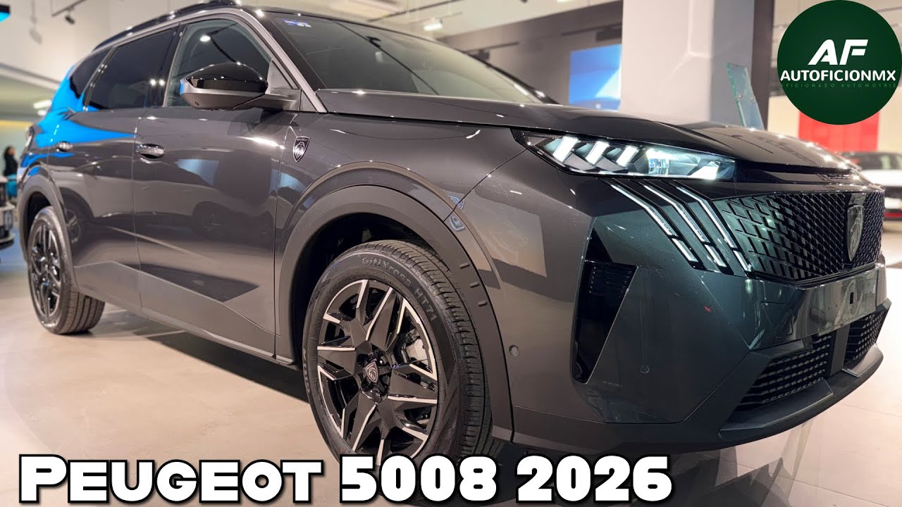 Peugeot 5008 GT 2026 | El buque insignia de la marca francesa | Primer Vistazo 