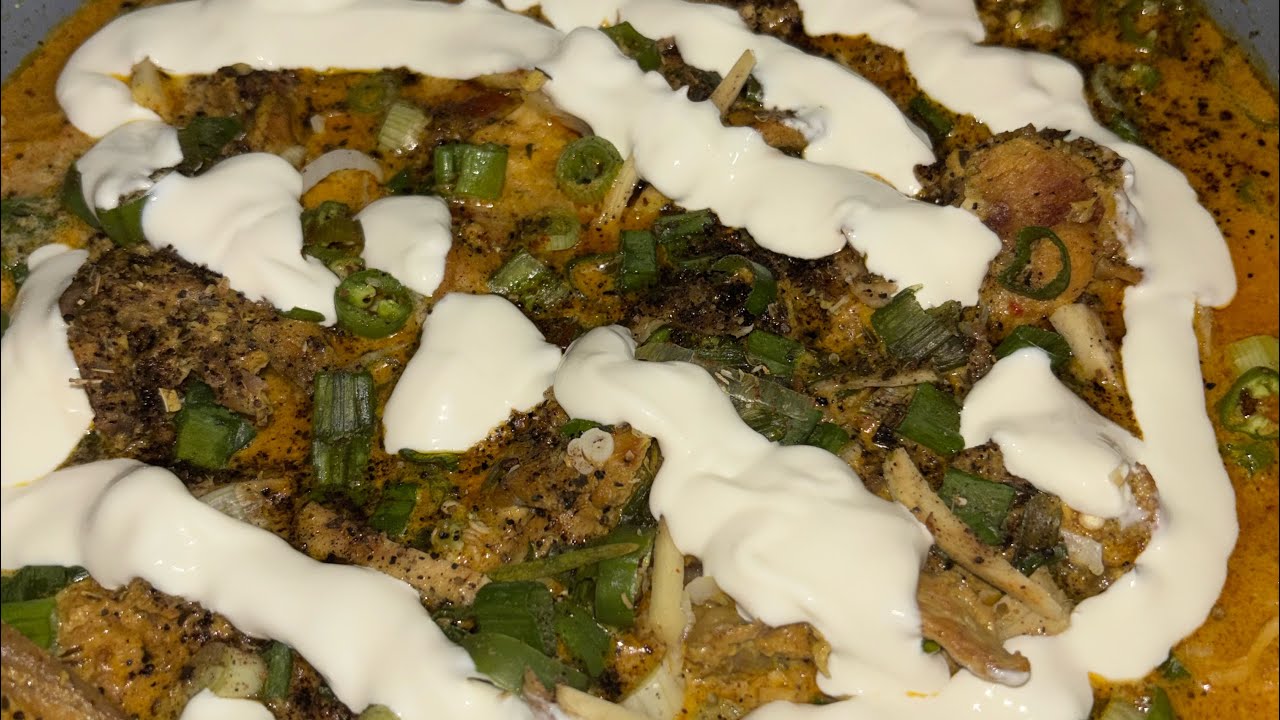🍗 Chicken Wings White Karahi Recipe (Creamy & Desi Style) ramadan recipe part 1