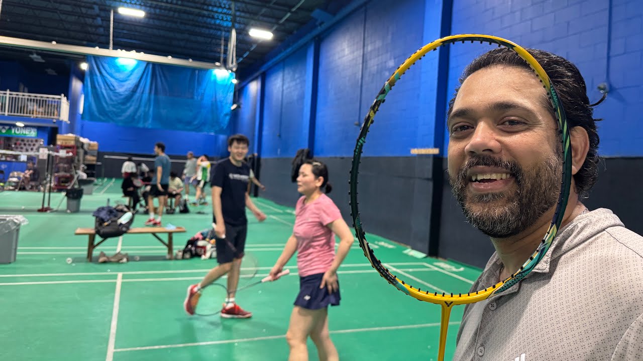 Live badminton final | Ali vs Dr Qamar badminton final Ramadan match 