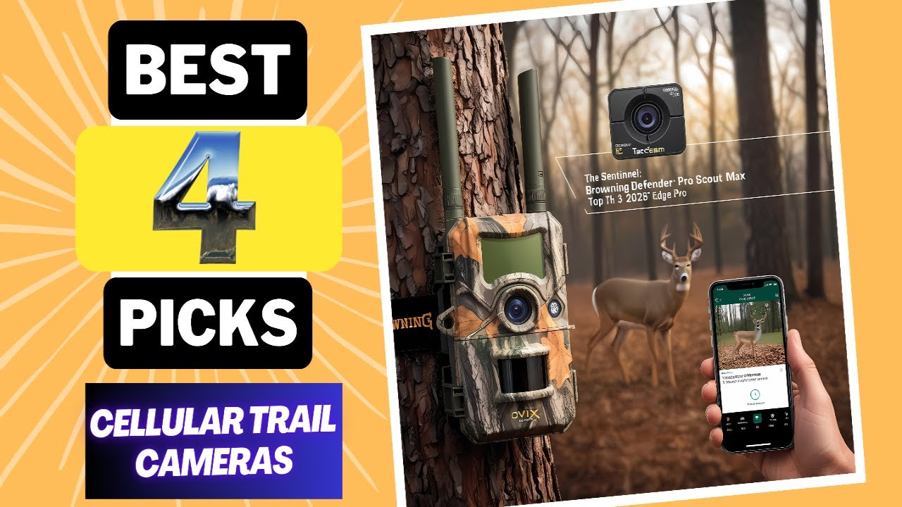 Don&rsquo;t Buy a Trail Camera Until You Watch This! 2025&rsquo;s Top 4 Picks