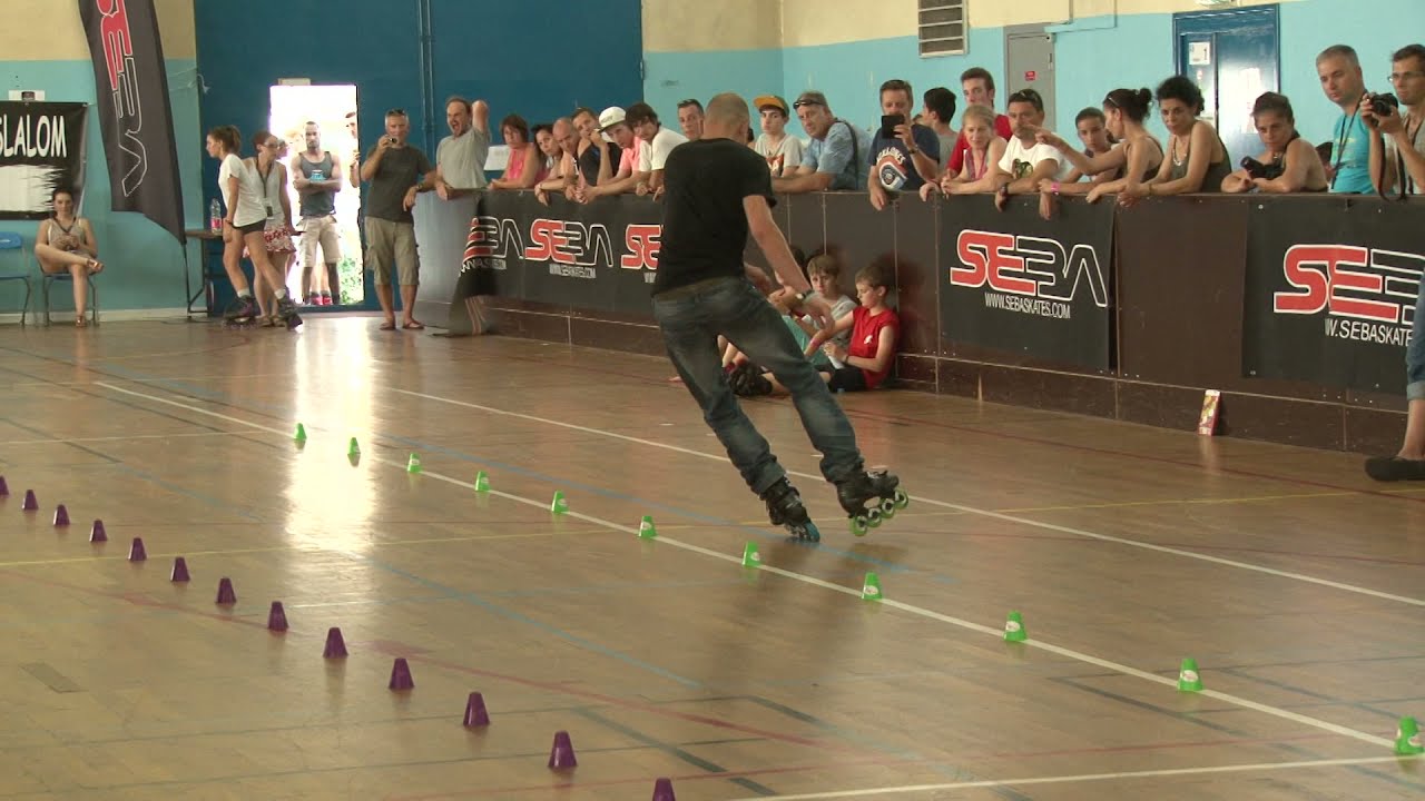 Championnat de France de roller slalom - Classic - Ken Challot