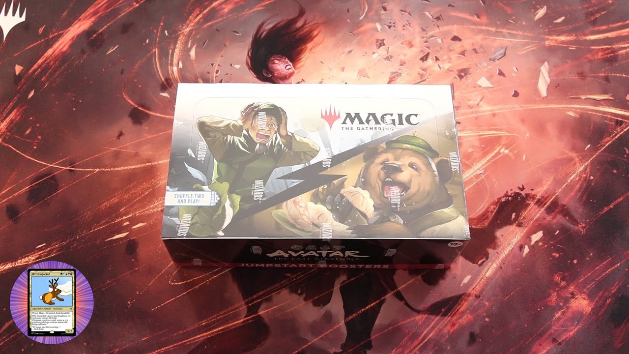 Распаковка MTG Avatar: The Last Airbender Jumpstart Booster
