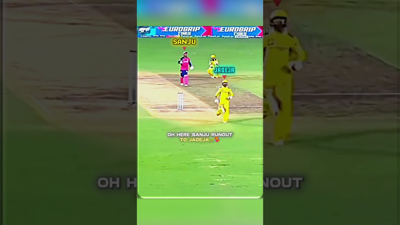 Jadeja Took Revenge To Samson..🥶 #cricket #viral #jadeja