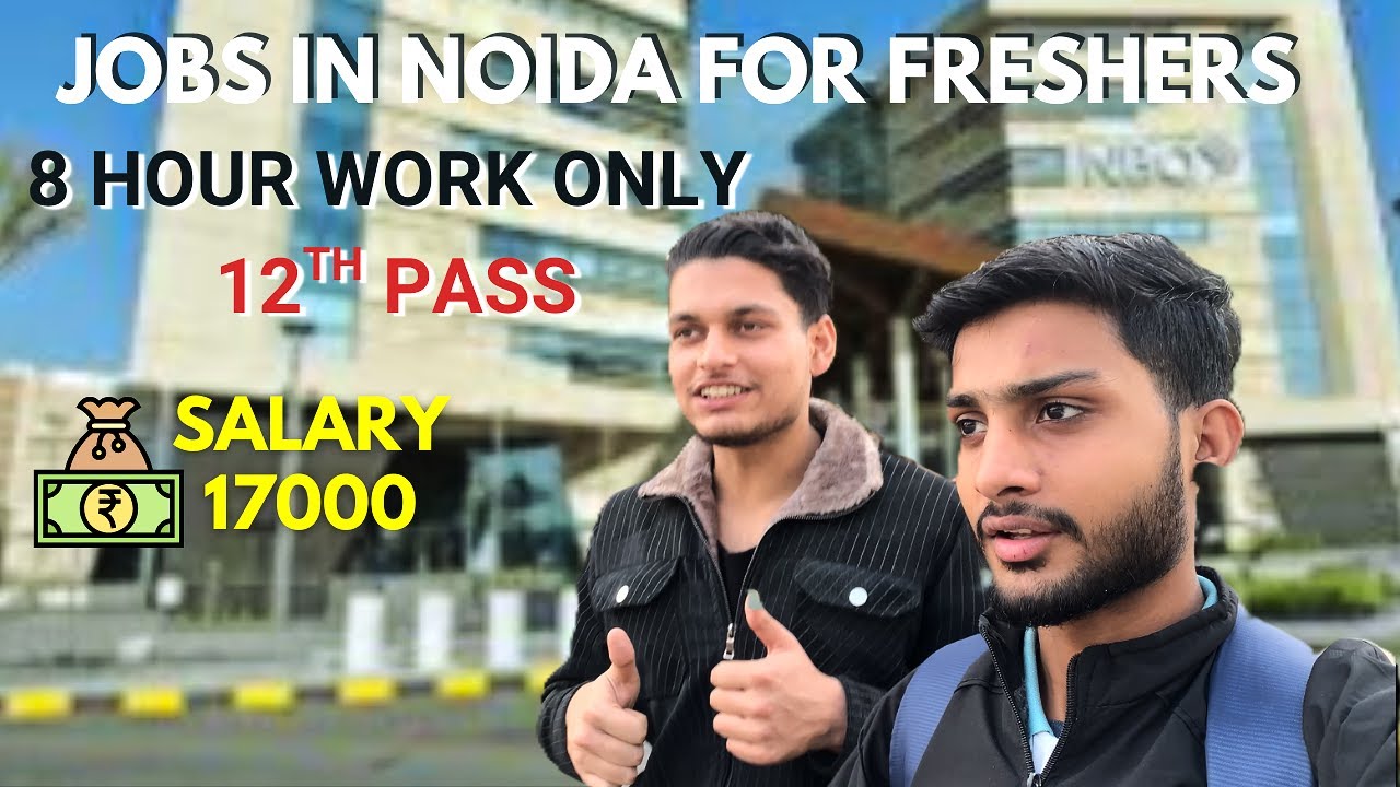 I Found the BEST Jobs in Noida for Freshers 2026 and Here's What I Learned