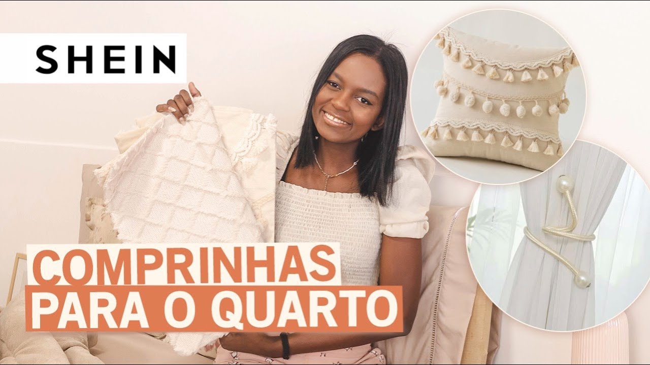 COMPRINHAS NA SHEIN DE DECORAÇÃO PARA O QUARTO!
