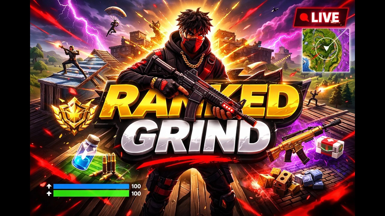 🔴 LIVE Fortnite Ranked Grind (KBM Player)
