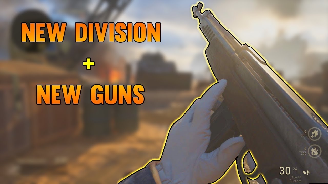 New COMMANDO Division and Guns (Cod WW2)