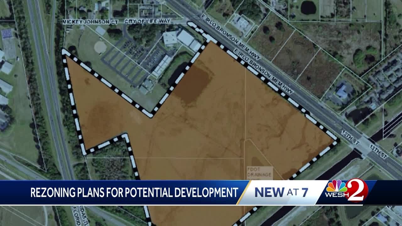 68 acres of agricultural land to be rezoned to industrial manufacturing in Osceola County