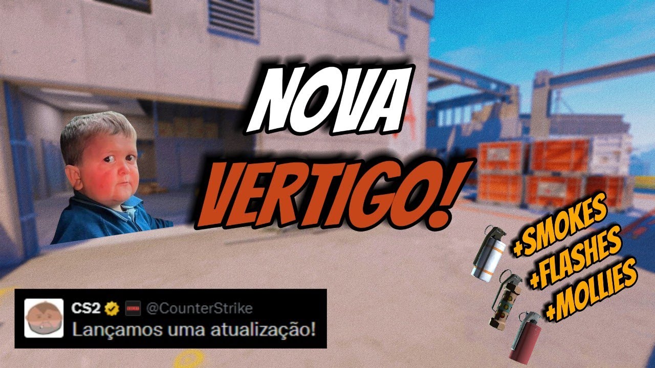 CS2 - Como JOGAR na NOVA VERTIGO