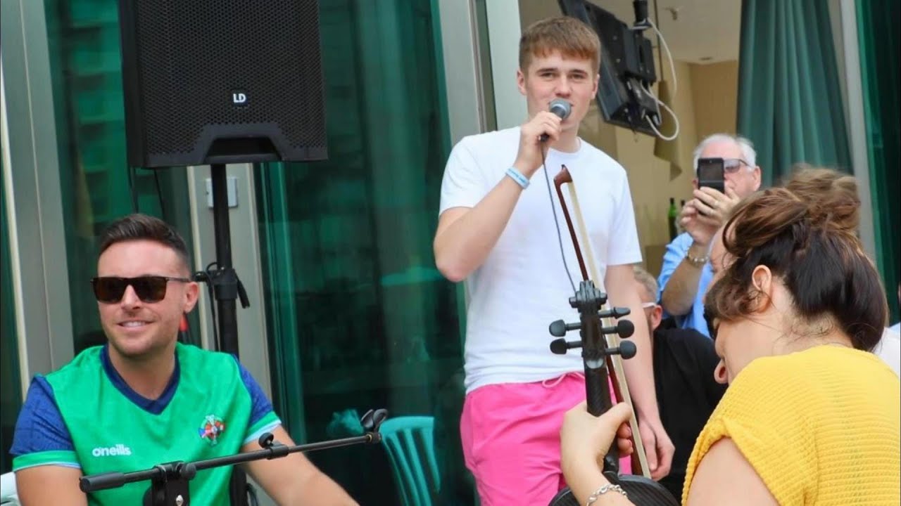 Nathan Carter & Paddy Tracey - Carter On The Costa 2023 - Poolside - Belly laughing entertainment,