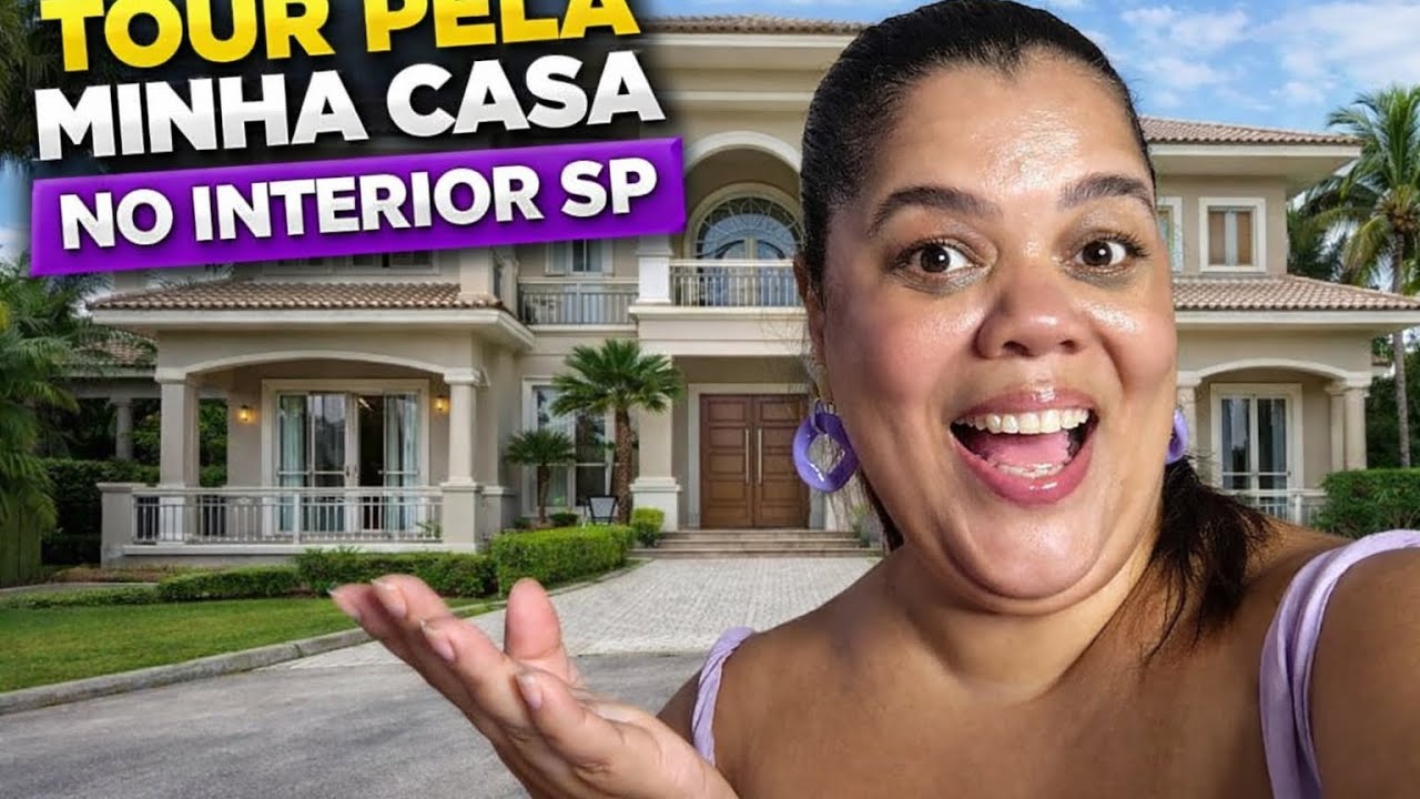 Tour pela minha casa no interior de São Paulo 