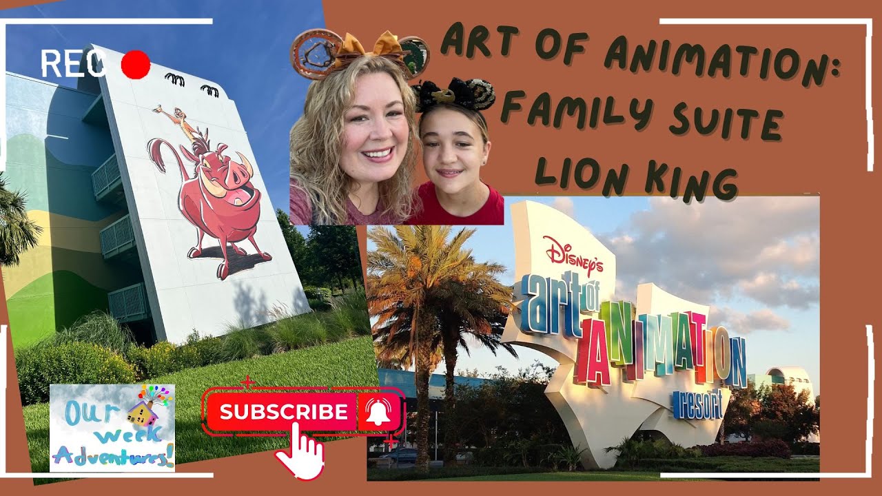 Art of Animation: Family Suite Lion King Tour