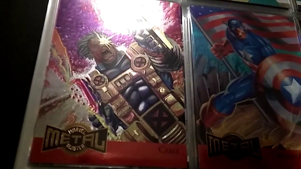 MARVEL METAL ◼ TRADING CARDS REVIEW! 🎴