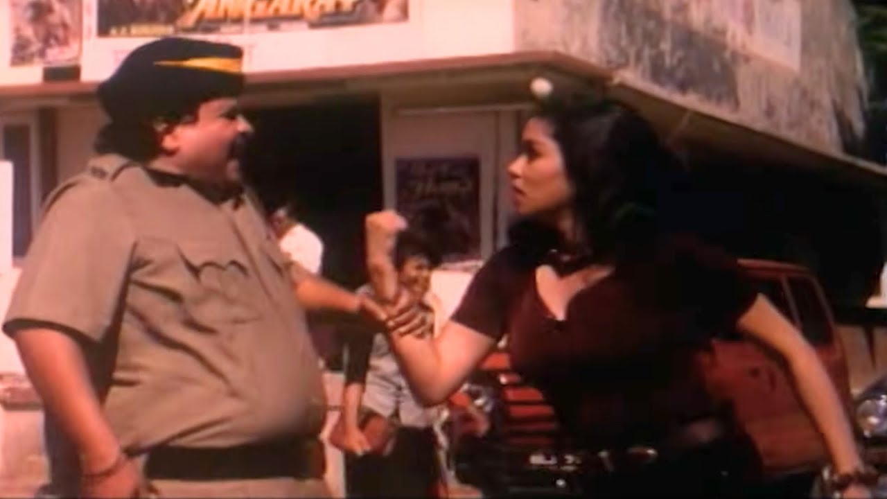 Mumbai की मटका Queen ब्लैक करते पकड़ी गयी - tiku talsania comedy scenes - Gundagardi Movie Scene