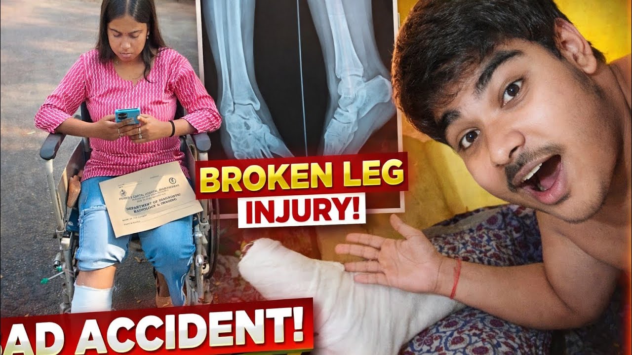 Didi ka hua accident or pair tut gaya//som vlog 