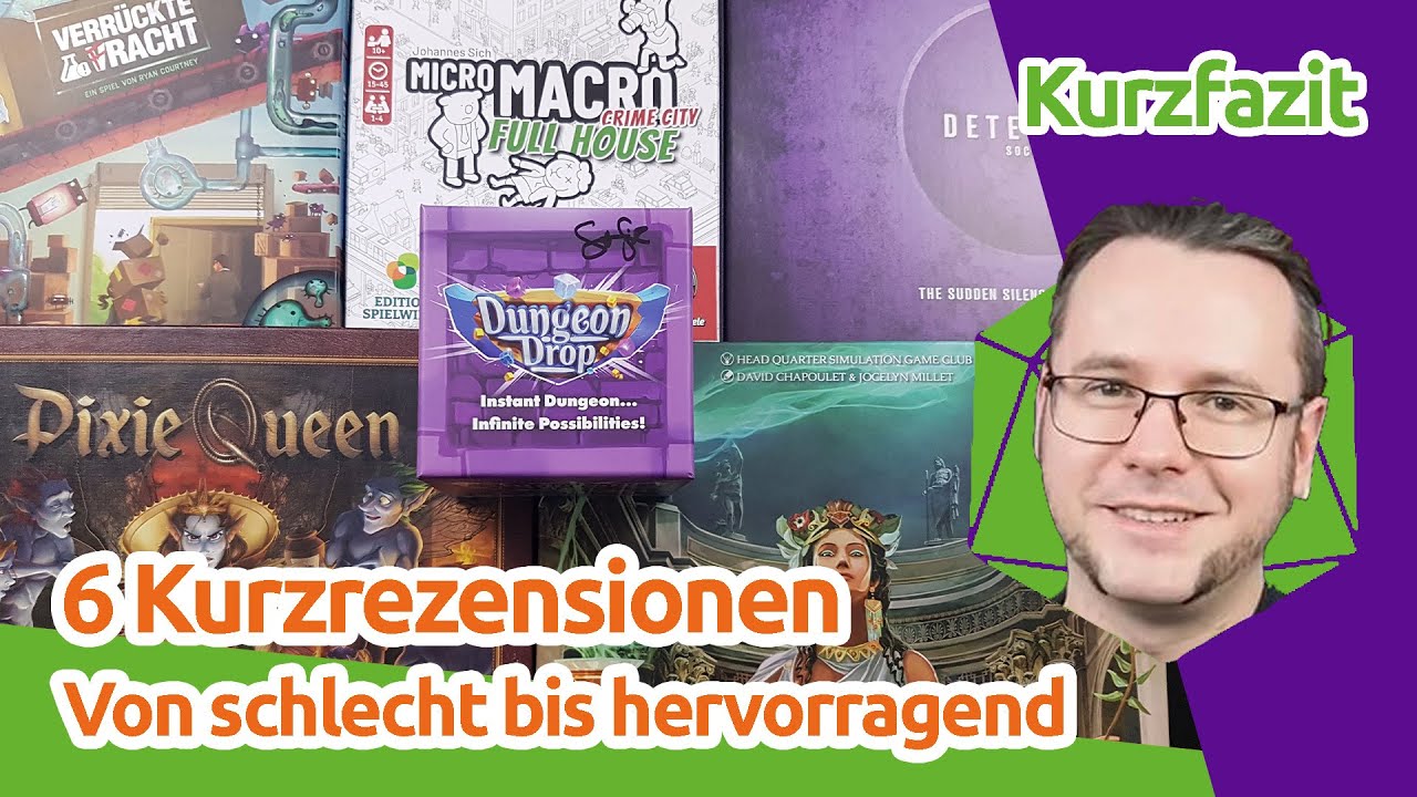 6 Brettspiel-Kurzrezensionen - von schlecht bis hervorragend | staygeeky