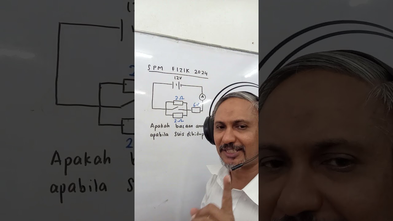 Cari Nilai Arus #spm #fizik #physics