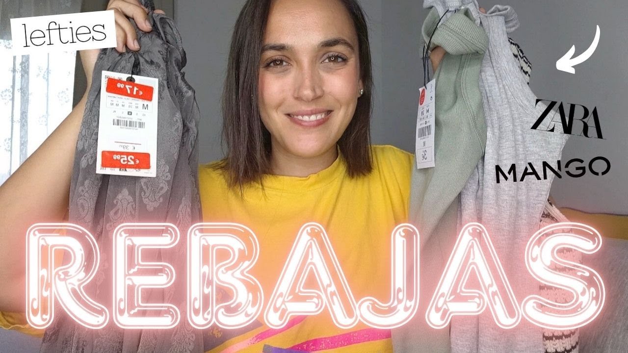 🔴 HAUL de REBAJAS 🔴 [ Ropa de MANGO, LEFTIES y ZARA💸 ] @ijustmaria