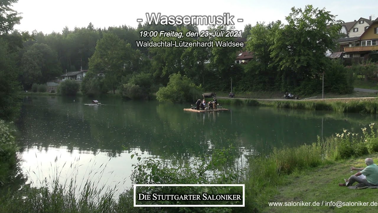 210723 1900 78Waldachtal Lützenhardt Waldsee   Wassermusik