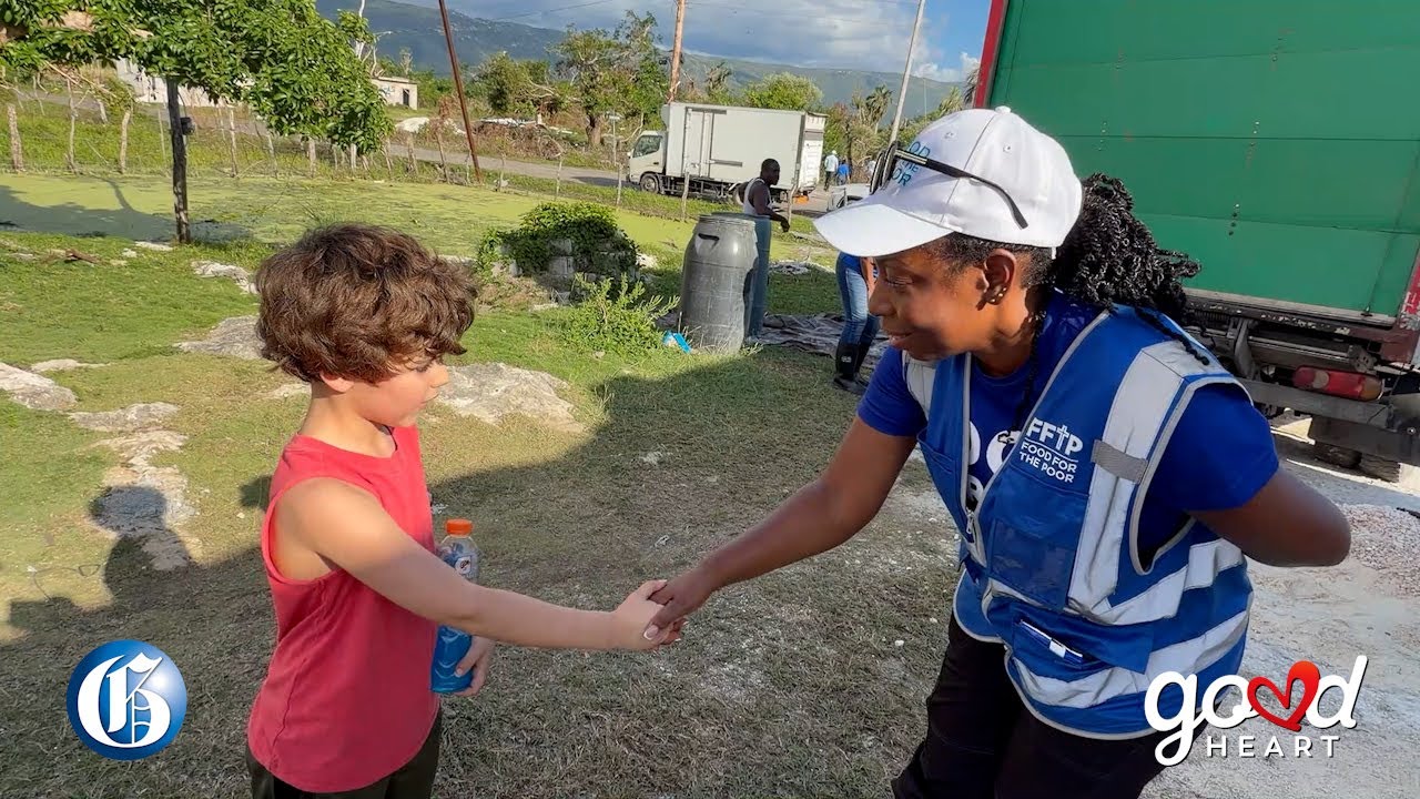 GOODHEART: Eight-year-old Lake Anthony returns to Jamaica to give back