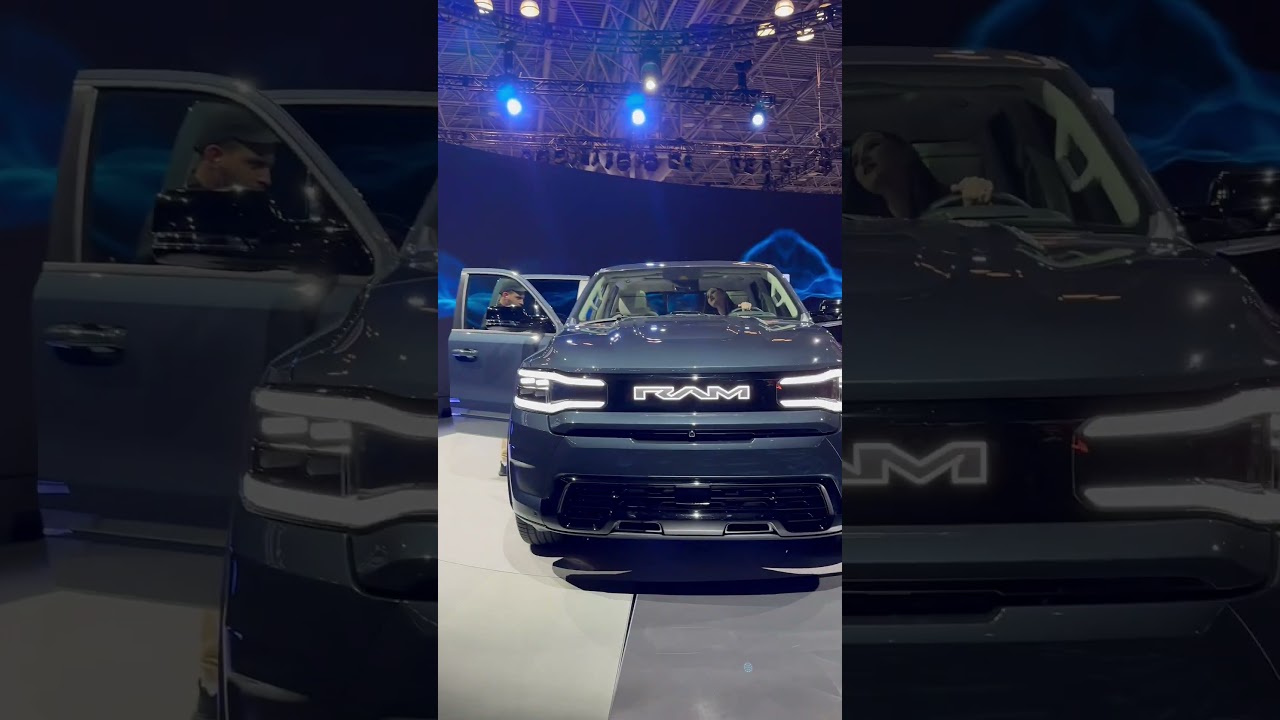 This is the all-electric Ram 1500 REV! #trucks #truck #ram #dodge #mopar #automotive #electriccar