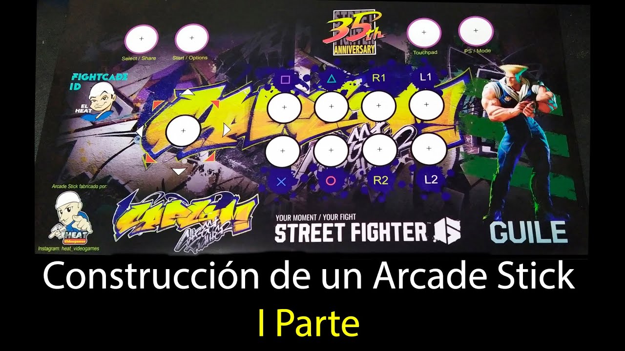 Construcción de otro Arcade Stick casero (Primera parte)