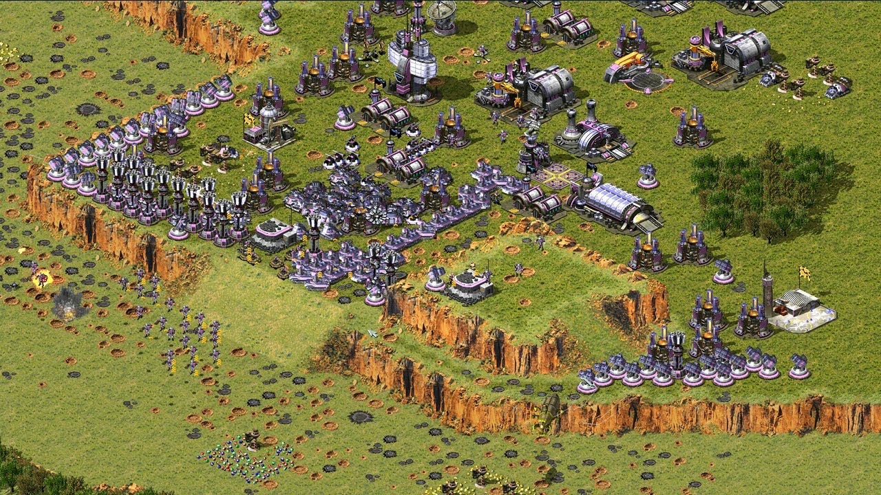 Red Alert 2 | Yuri's Revenge | 7 vs 1 | Extra hard AI | Random | Great britain