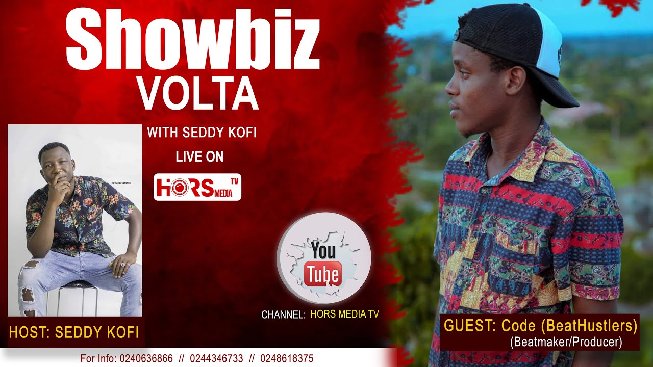 Am The First Music Producer To Get Monetized In The Volta Region-Code BeatHustlers On Showbiz Volta