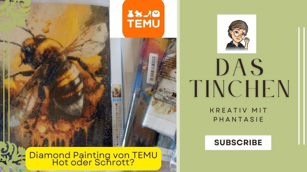 Diamond Painting von Temu! Hot oder Schrott?