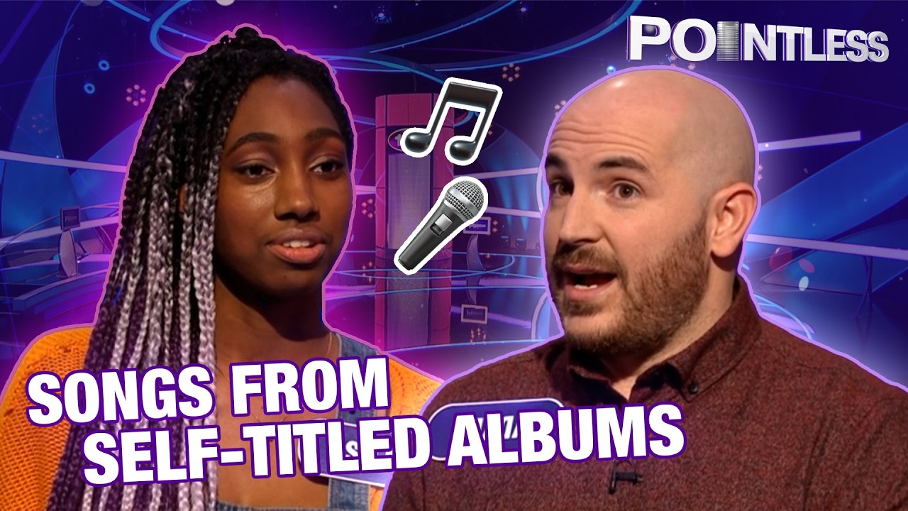 Guess Artists Self-Titled Albums Based On Their Songs Only! | Pointless