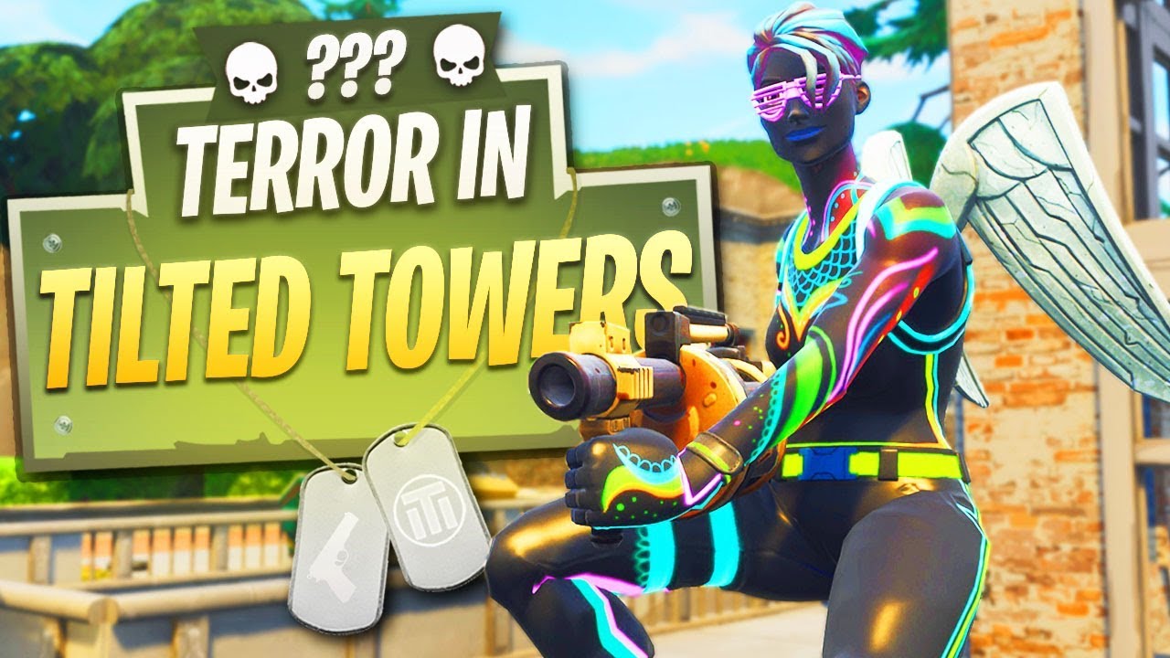 Падающие башни ТЕРРОР! - PS4 Pro Fortnite BR!