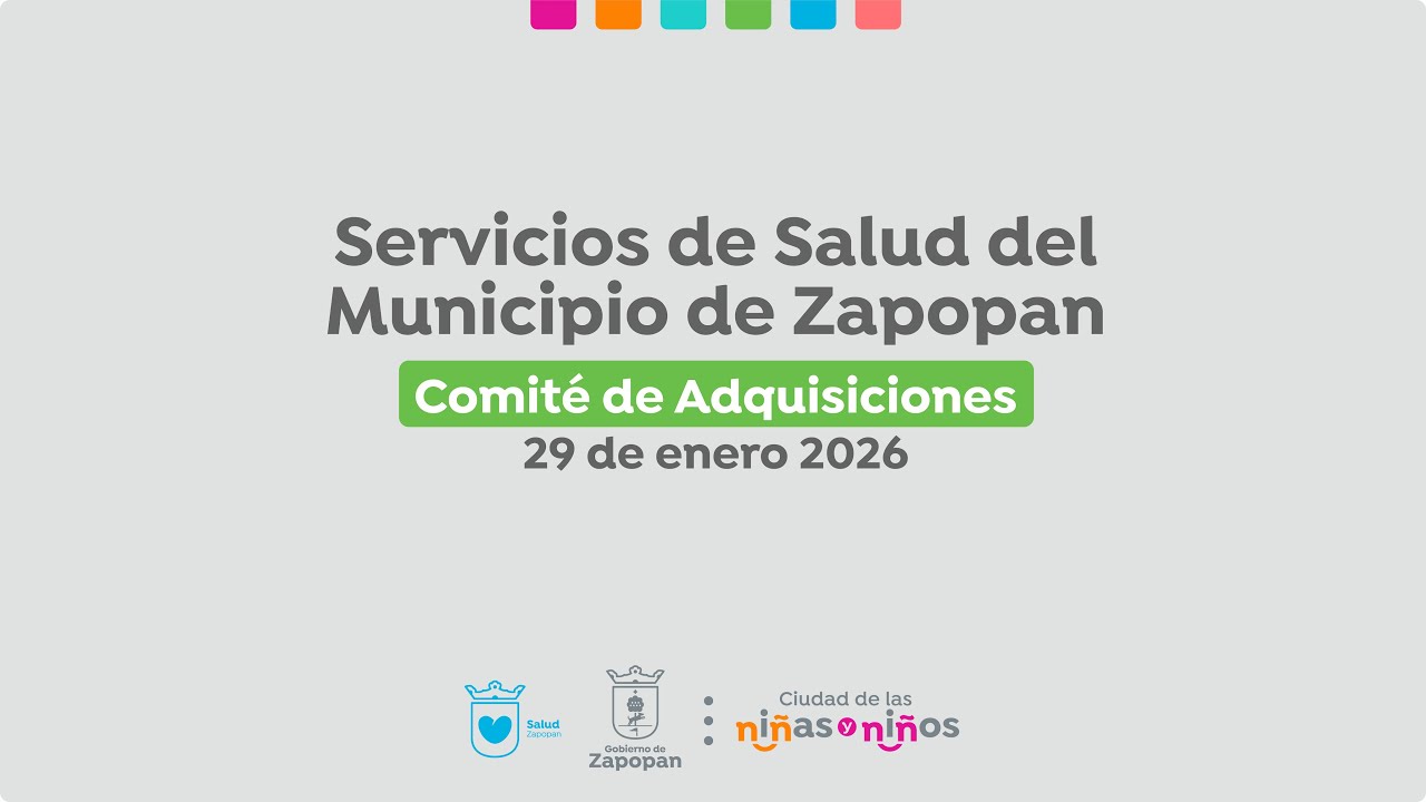 Comité de adquisiciones 29 de enero 2026