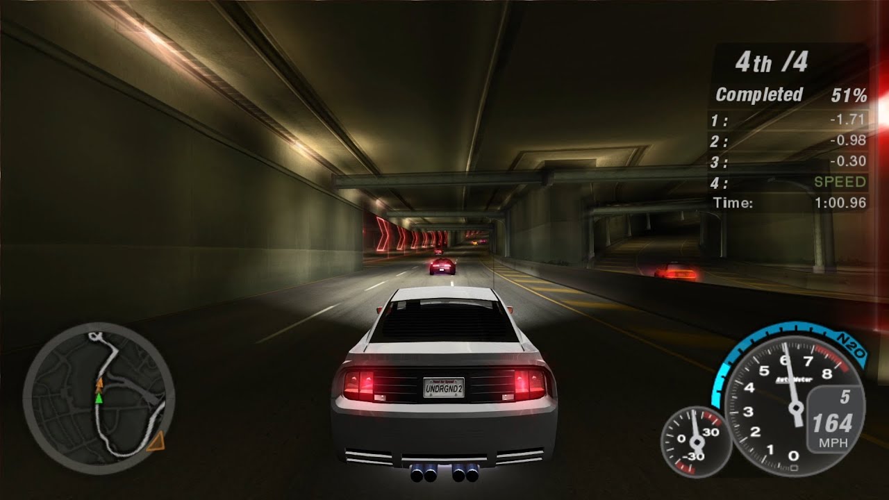 You can customize this Ford Mustang GT into a Saleen S281 in Need for Speed Underground 2.
