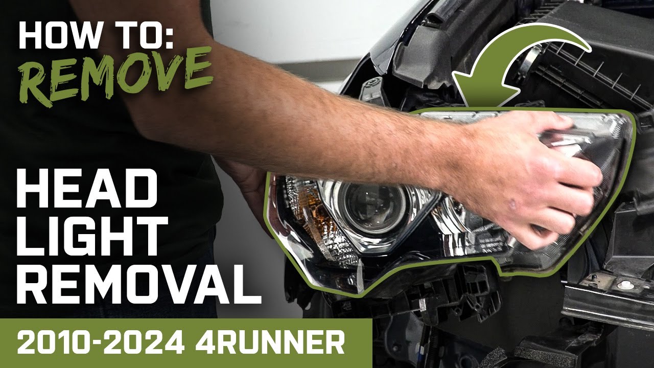 How to Remove Stock Head Light | 2010-2024 Toyota 4Runner