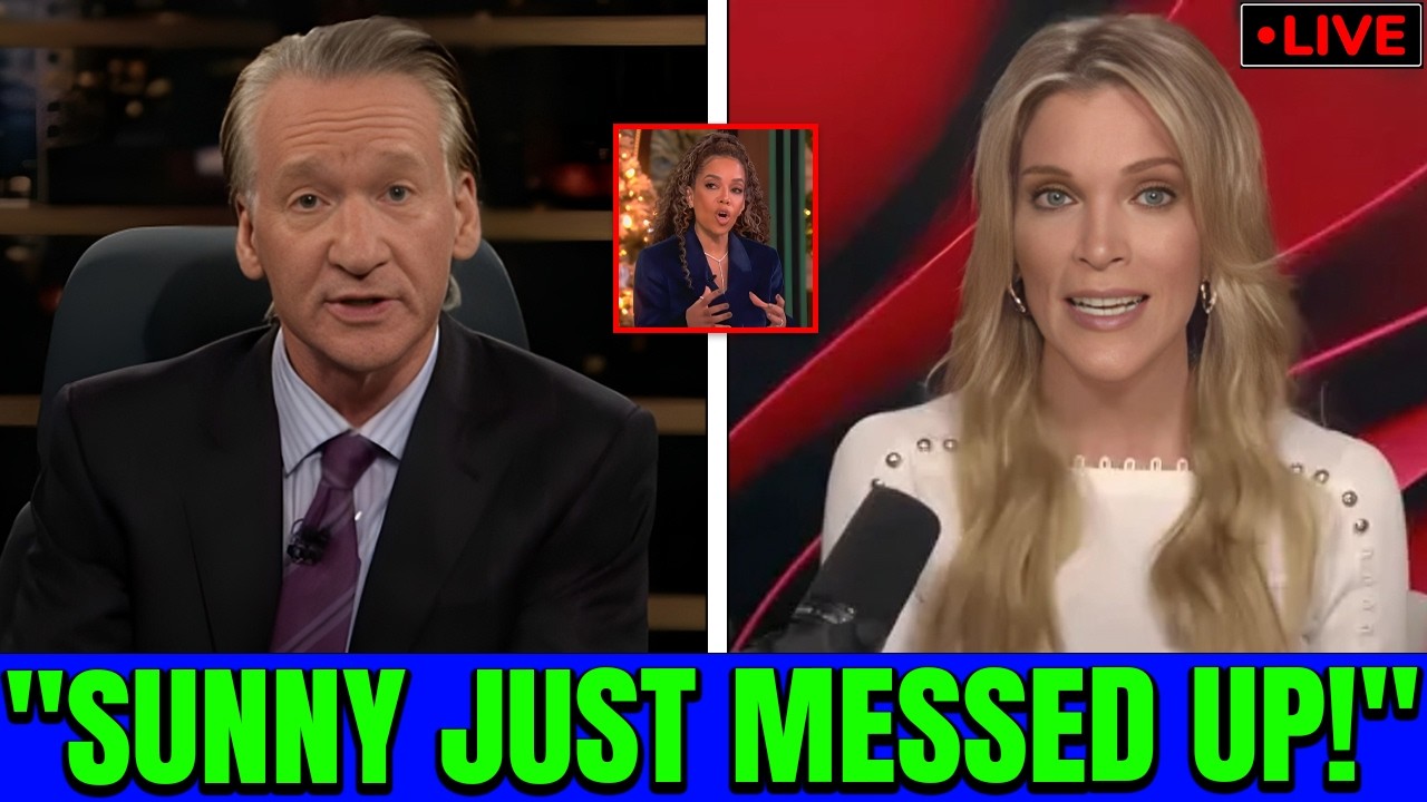 Sunny Hostin Explodes After Bill Maher and Megyn Kelly Call Her Out Live