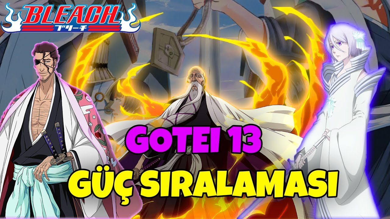 GOTEI 13 УРОВНИ МОЩНОСТИ | BLEACH (включить субтитры)