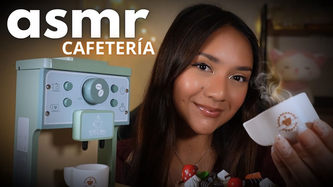 ASMR CAFETERÍA PARA DORMIR / TE PREPARO DE TODO (SUSURROS SUAVES Y LENTOS)