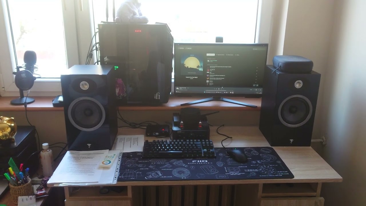 Focal Theva N1 sound demo with tubes