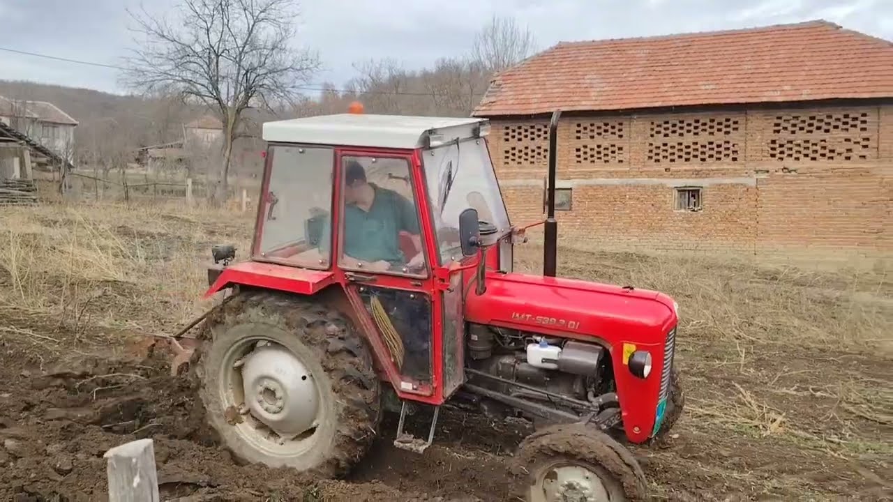 Novi IMT 539 i Leskovacki plug oranje