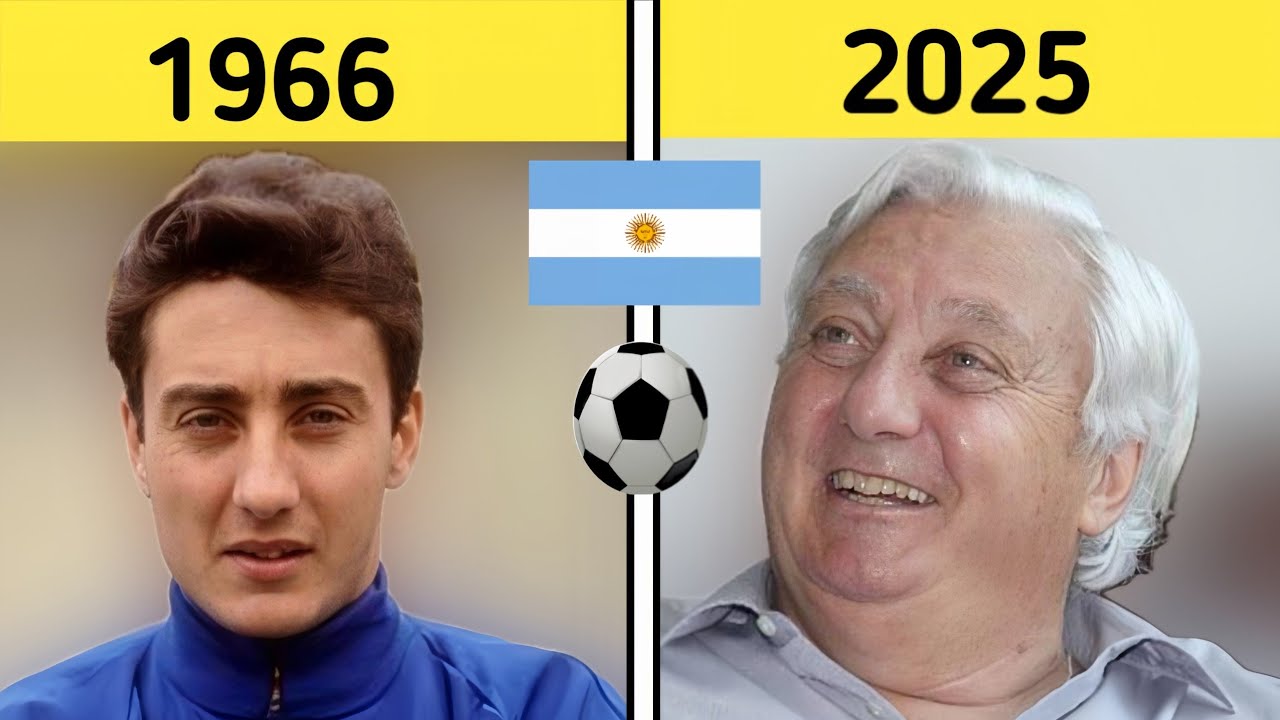 🇦🇷 Argentina World Cup 1966 Squad – Then and Now | Where Are These Legends Now? | Football Legends