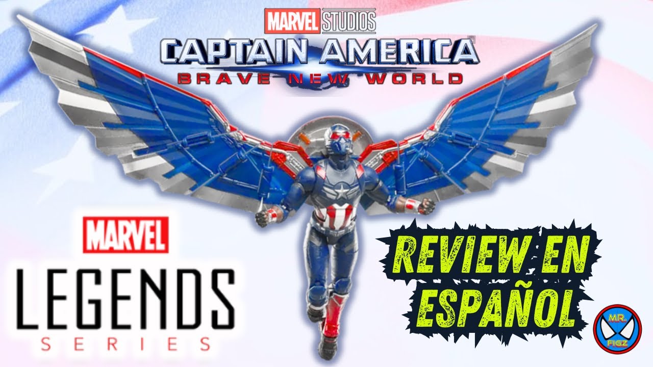MARVEL LEGENDS CAPITAN AMERICA Brave New World  Review en Español