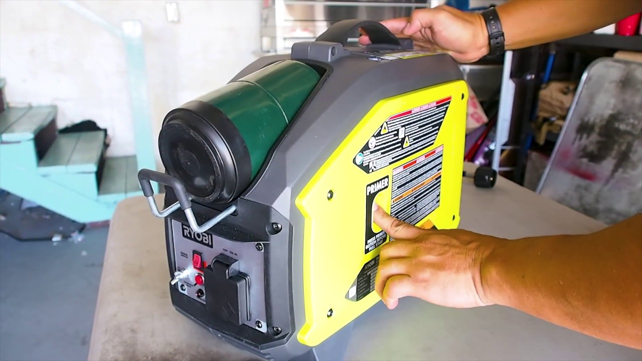 Генератор Ryobi на пропане